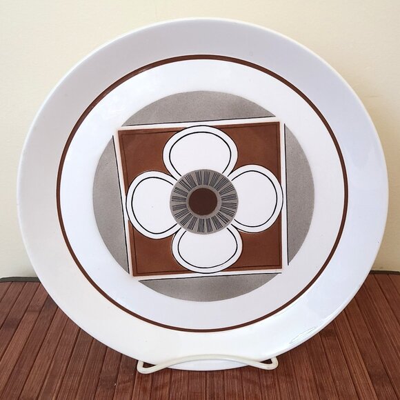 Vintage MCM Mikasa Duplex Contempo Ben Seibel 12 1/2"  Serving Platter - Picture 1 of 10